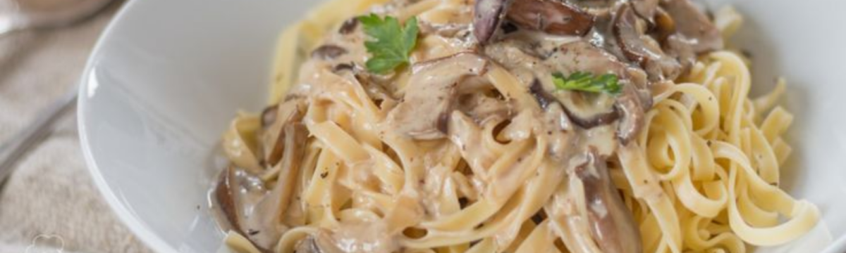 Tagliatelles aux champignons