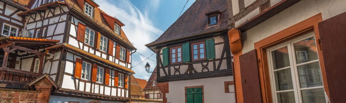 Le village de Wissembourg dans les Vosges