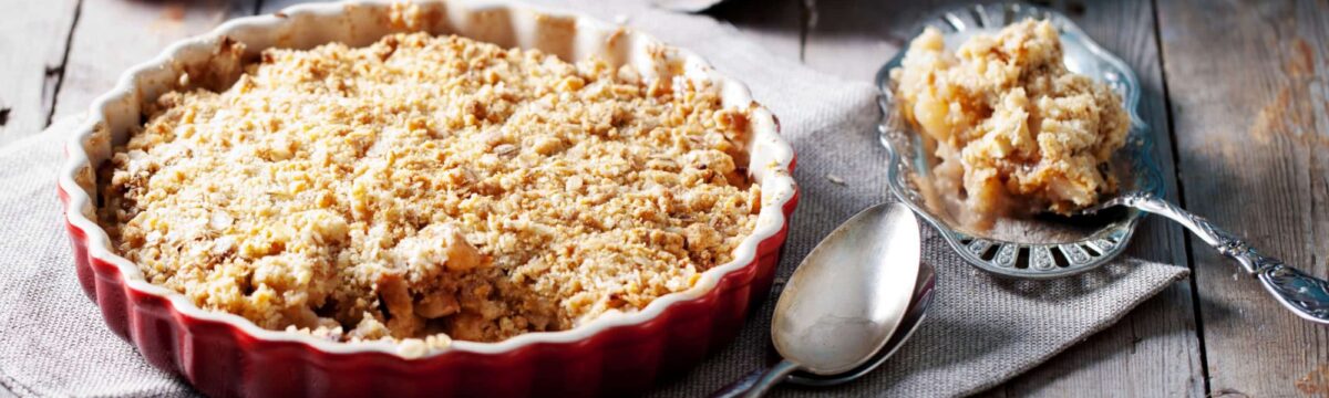 Crumble aux pommes