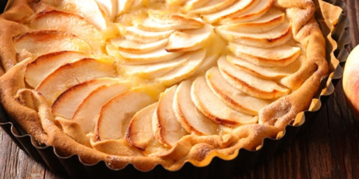 Tarte aux pommes à l'Alsacienne