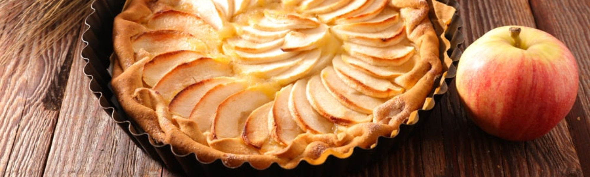 Tarte aux pommes à l'Alsacienne