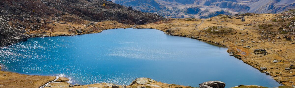 Par national des Ecrins dans les Alpes 