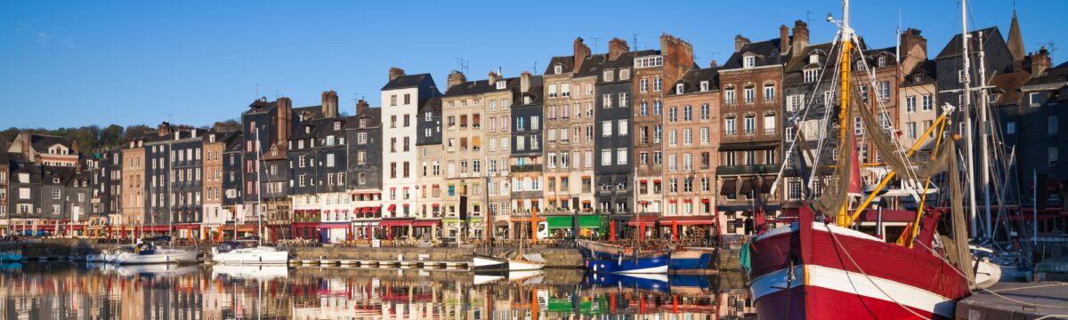 Village d'Honfleur en Normandie