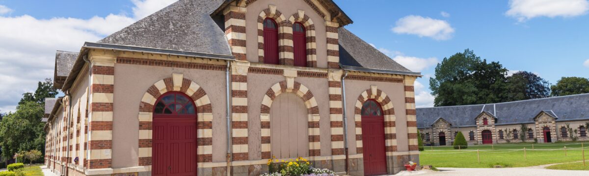 Le Haras national du Pin en Normandie