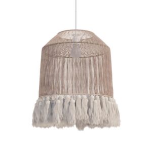 Abat jour, luminaire en jute