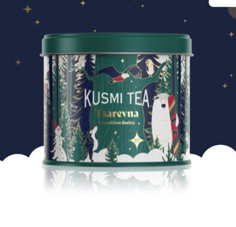 Tsarevna : thé noire aux épices de Noël Kusmi Tea